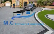 M.C DRIVEWAYS & LANDSCAPING Logo