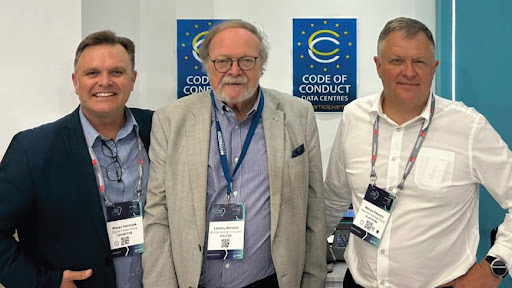 Wiaan Vermaak, group chief commercial officer at DPA, Bernard Lecanu, MD at BL International Consultant, and Menno Parsons, founder and CEO at DPA.