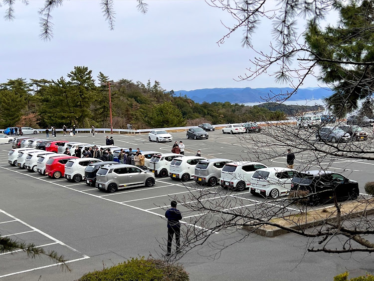 アルトワークスのHA36S・アルトワークス・アルトターボrs・鷲羽山・オフ会に関するカスタム事例の投稿画像17枚目