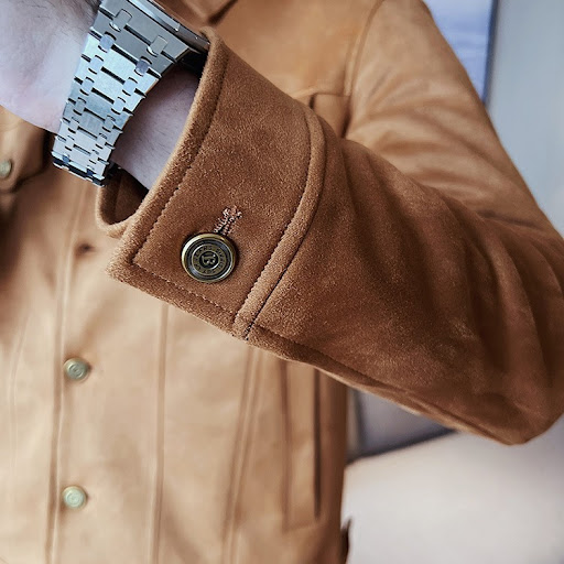 Title 3, Mens Deerskin Thick Top Coat jacket, perfect f...