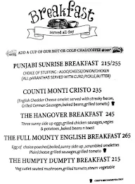 George The Irish Pub Co menu 1