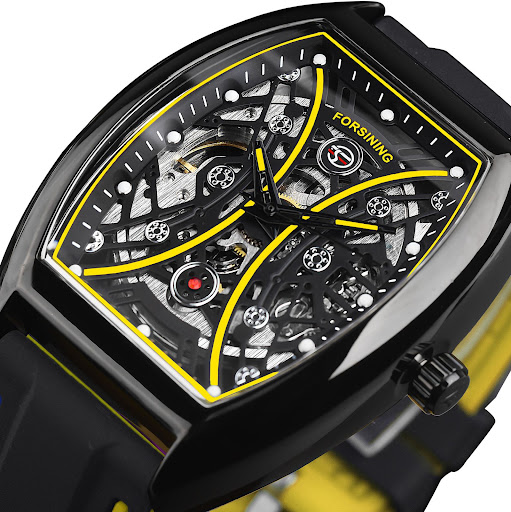 Title 5, Mens Skeleton Face Movement Luminous Automatic...