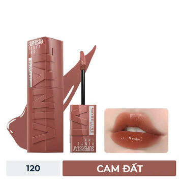 Son Bóng Maybelline 120 Punchy – Cam Đất 4.2ml
Superstay Vinyl Ink #120 Punchy