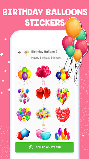 Happy Birthday Stickers - WAStickerApps