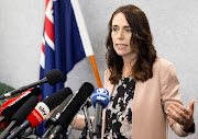 New Zealand Prime Minister Jacinda Ardern during a news conference prior to the anniversary of the mosque attacks that took place the prior year in Christchurch, New Zealand, March 13, 2020.