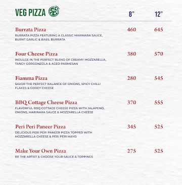 American Pie Butter Crust Pizza menu 