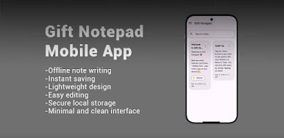 Gift Notepad – Offline Notes Screenshot 1 of 5