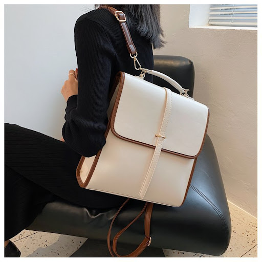 Title 6, Womens Backpack Casual Fashion PU Soft Leather...