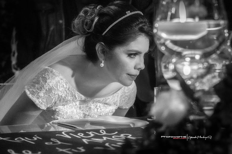 婚禮攝影師Gerardo Mendoza Ruiz（photoworks）。2017 1月24日的照片