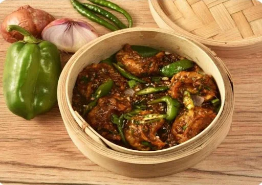 Chicken Chilly Momos (6pc)