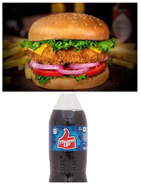 2 Crispy Chicken Burger + 2 Cold Drink 250Ml