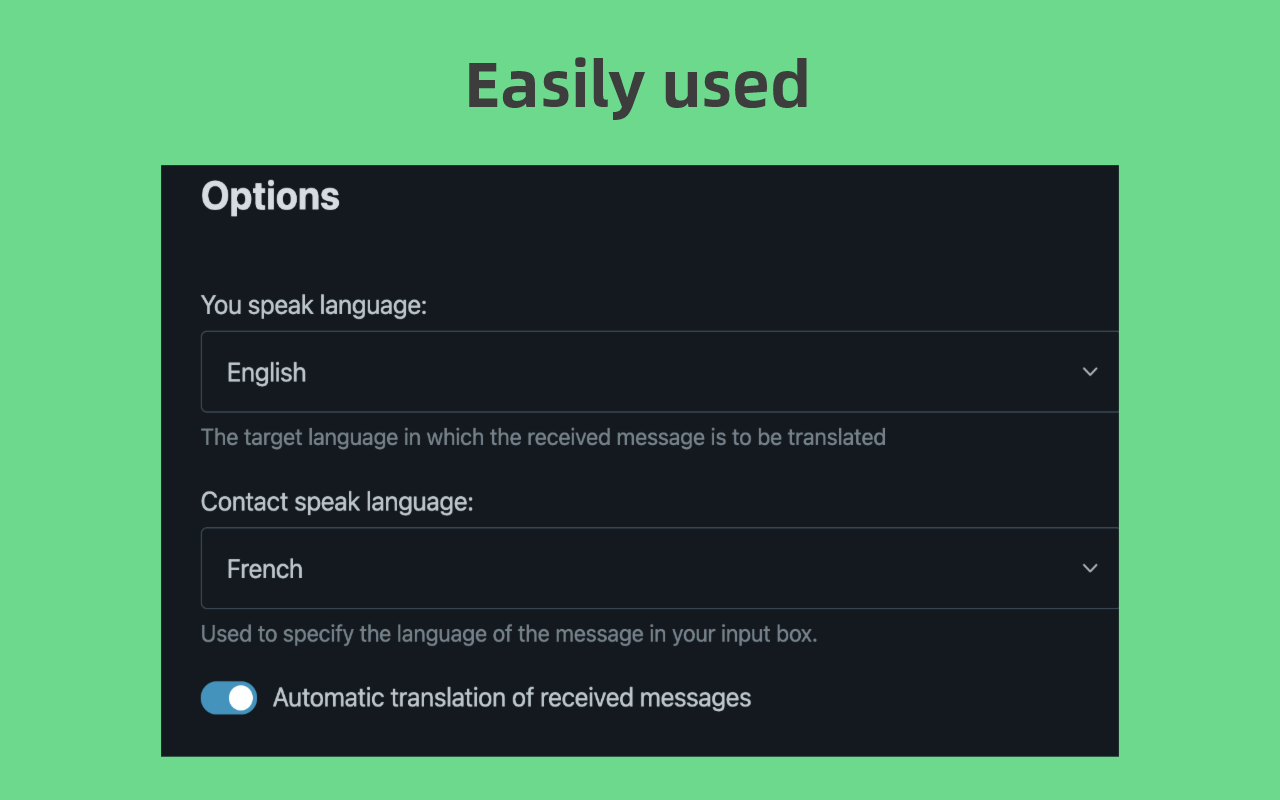 Whatsapp Message Translator Preview image 3