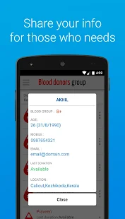  Blood Donors Group- screenshot thumbnail  