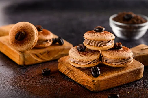 Espresso Macaron  (Quantity - 5)