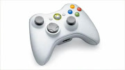 The new Xbox 360 white controller. File picture