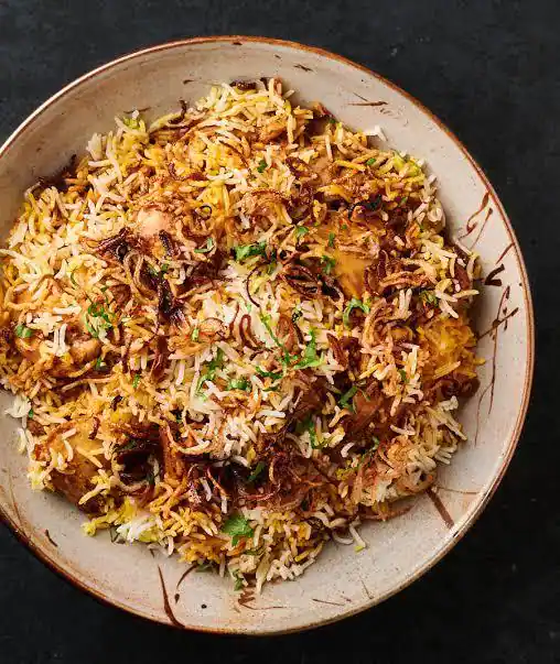 Chicken Biryani Full With Chicken Fried Rice And Chicken Manchurian