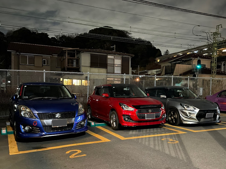スイフトスポーツの大黒オフ・アクアライン・海ほたる・みちめぐの旅🚗・team03'zに関するカスタム事例の投稿画像8枚目