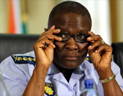 National Police Commissioner Riah Phiyega