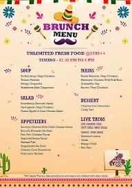 Poco Loco menu 1