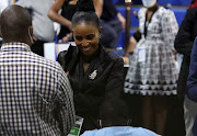 Johannesburg’s new mayor Dr Mpho Phalatse is all smiles after her election. 