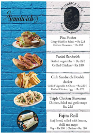 Bluebrick Cafe menu 8