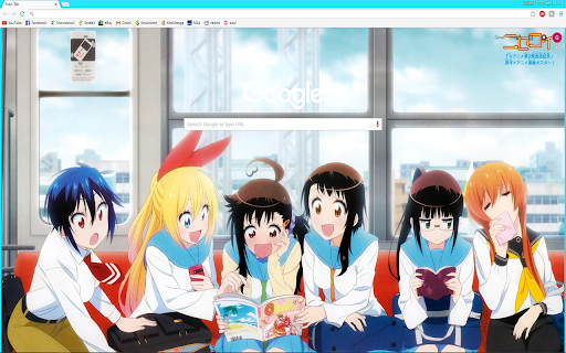 Nisekoi Theme; Kirisaki Chitoge and friends