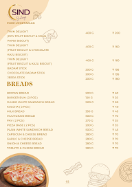 Sind Bakery menu 2