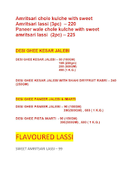 Mohan Sweets menu 5