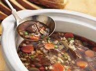 Slow Cooker Beef-Barley Soup