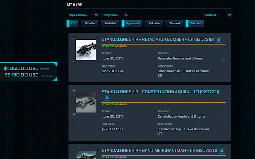 Star Citizen Bulk XPLORer