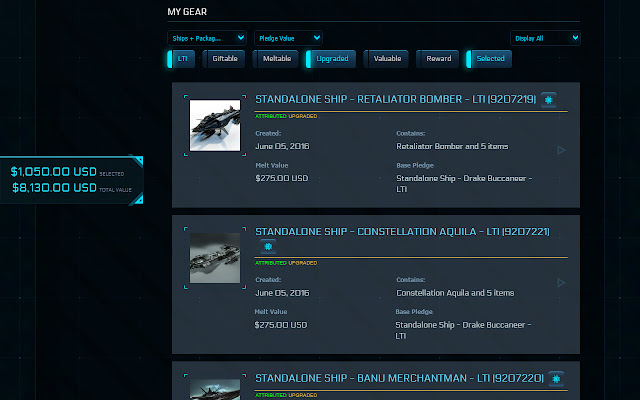 Star Citizen Bulk XPLORer chrome extension