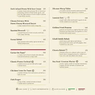 Silver Leaf Bistro Restaurant menu 3