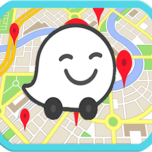WAZE guide GPS logo