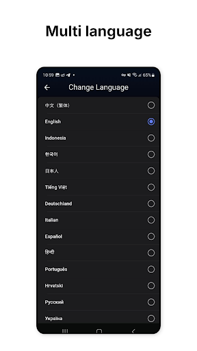 Screenshot EdgeVPN