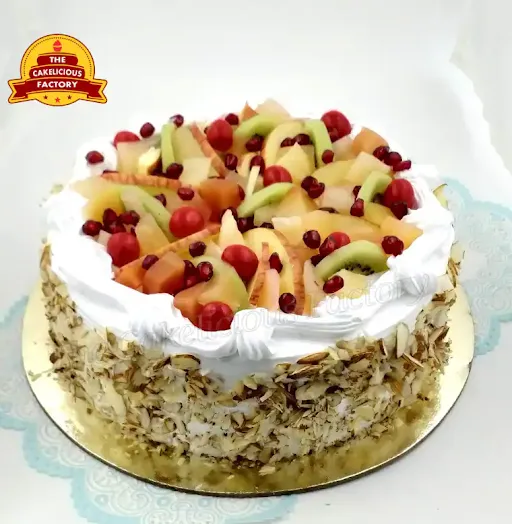 Fresh Fruit & Nuts Cake