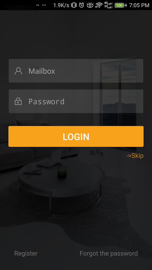 Android application Brocscctv screenshort