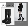 (Sẵn) (Có Hộp) Boots Cổ Cao Đế Bánh Mì Có Khoá Kéo (Ảnh Thật)