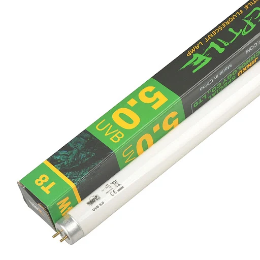 5.0 Tropical Terrarium Lamp,Reptile Fluorescent Light Tube,UVA UVB Bulb,T8,14 Watt,38cm