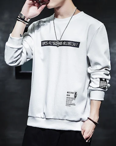 Men's fashion brand sweater men's l - 2