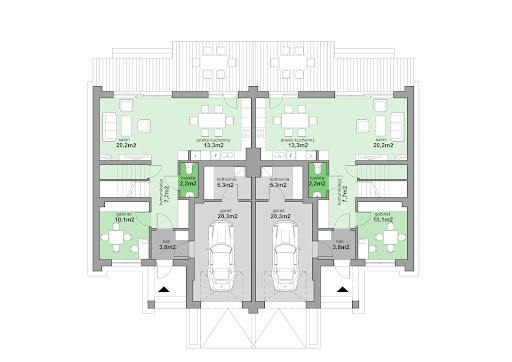 MJS-103-2R - Rzut parteru