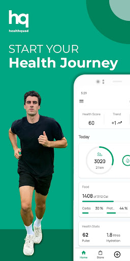 Screenshot healthquad | calorie counter