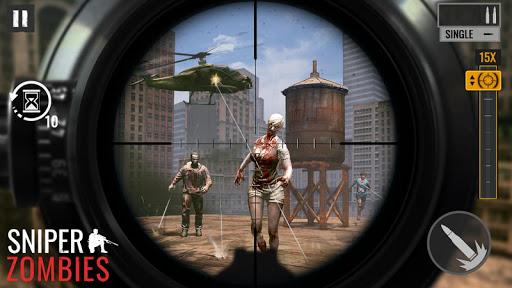 Télécharger Zombies Sniper: Jeux de Zombie  APK MOD (Astuce) screenshots 1