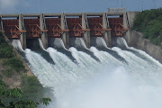 Akosombo Dam on the Volta river in Ghana. File photo.