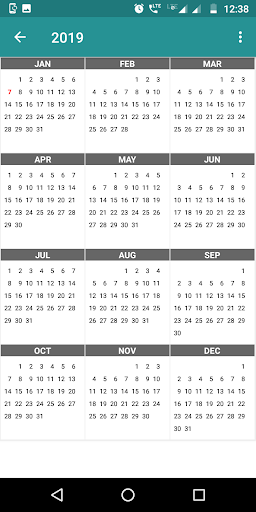 Screenshot Calendar 2024 & Daily Planner