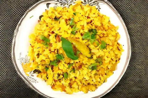 Poha Without Onion [1 Plate]