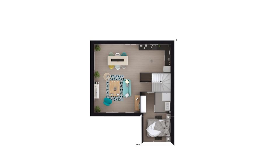 Vente maison neuve 5 pièces 93 m² à Saint-Philbert-de-Grand-Lieu (44310), 250 000 €