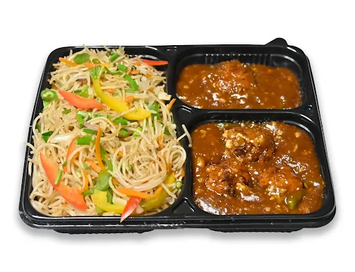 Veg Noodles With Veg Manchurian Combo