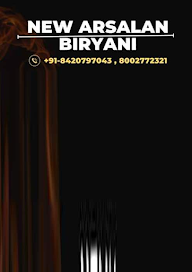 New Arsalan Biryani menu 2