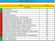 Smc Hot Dog menu 3