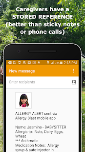 ALLERGY BLAST Caregiver Alerts(圖3)-速報App